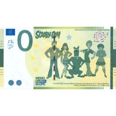 0 Euro biljet Scooby-Doo!